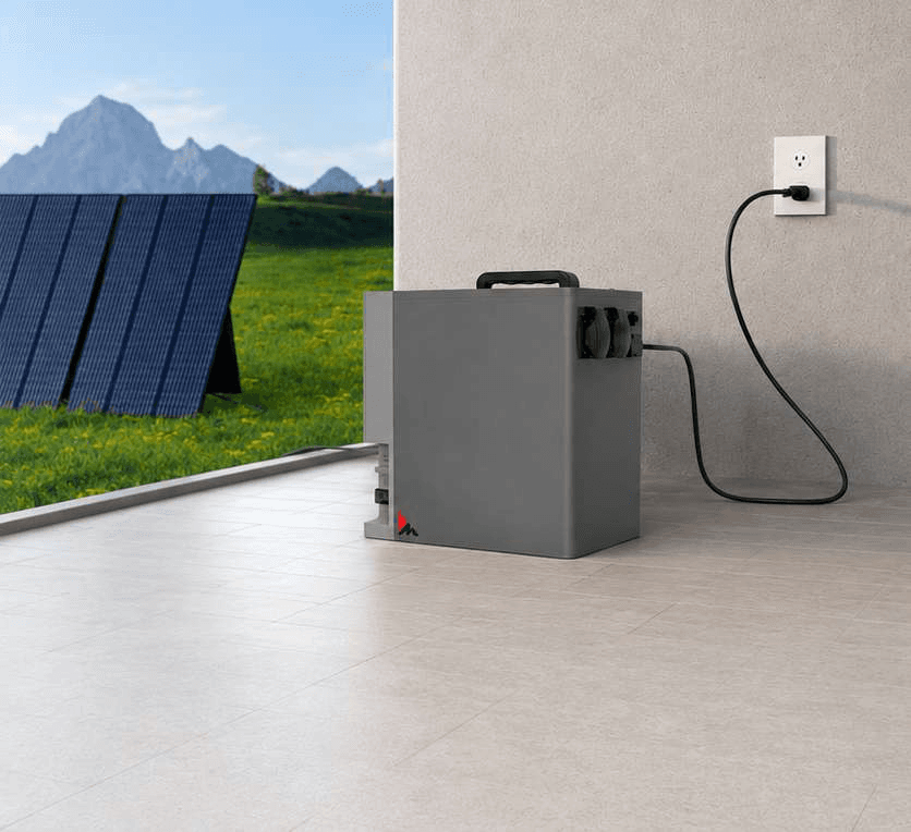 Vestwoods RESCUBE Install-Free Mini Solar Storage System